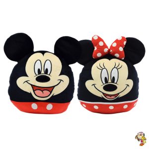 Mickey Mouse Minnie De Peluche Almohada Contención Original 25 cm