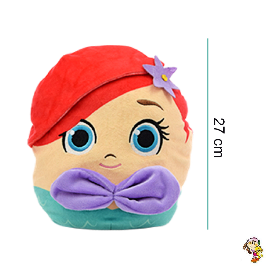 Princesas Reversibles De Peluche Almohada Contención Original - Imagen 3