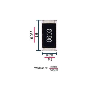 Resistencia de 30.1 KOhms 1% 0603